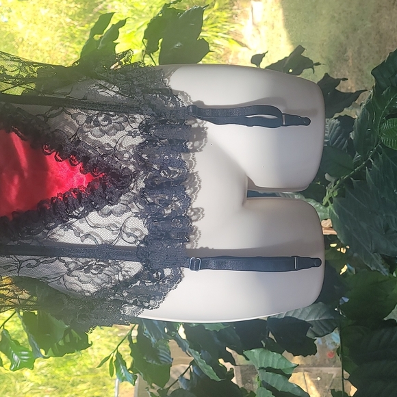 Bustier vintage size 2x black/red - Picture 4 of 7
